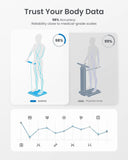 Scale for Body Weight and Fat Percentage, Smart Scale with 8 Electrodes