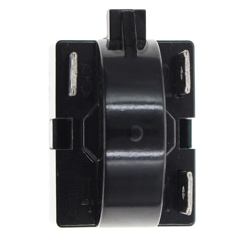 Refrigerator Start Relay 3 Pin QP2-4.7 Start Relay PTC - 3-Pin, 4.7 Ohm For Danby, Magic Chef, Kenmore Fridges Magic Chef Black Refrigerators - Foto 8