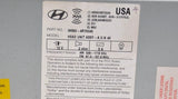 2011-2015 Hyundai Sonata Hybrid Infinity Navigation Radio OEM 96560-4R7004X