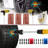 50pc Tire Repair Kit DIY Flat Tire Repair Motorcycle Bike Home Plug Patch