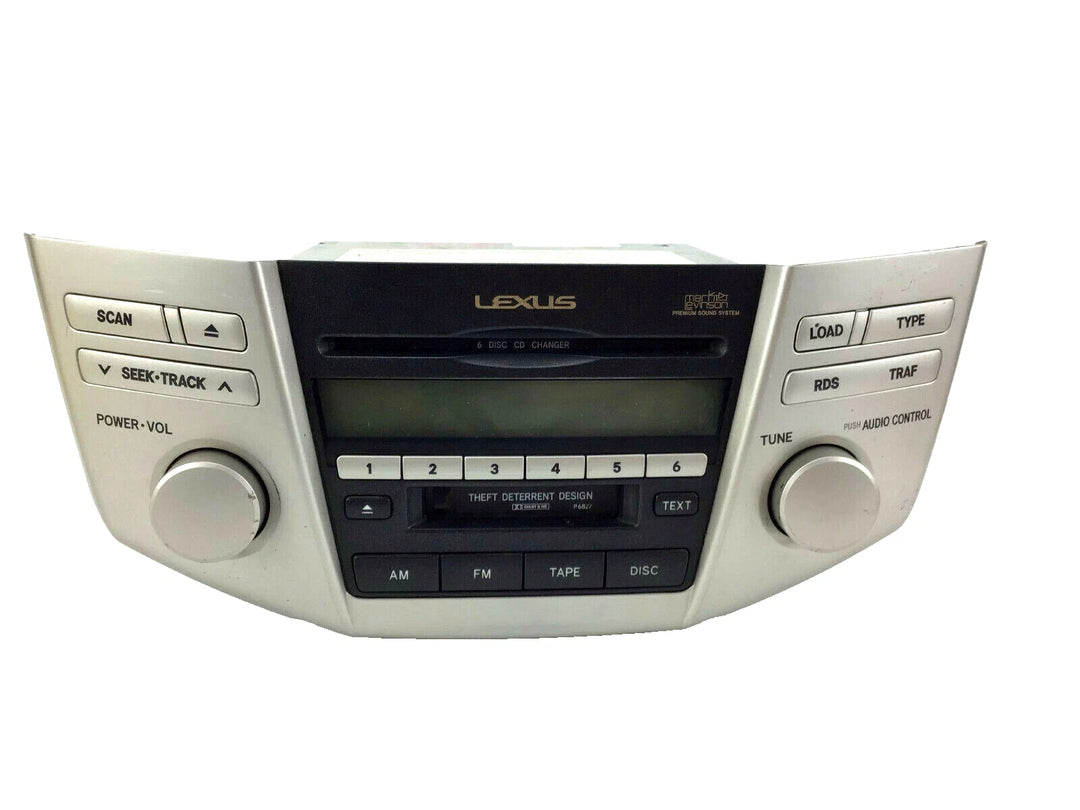 2004-2009q Lexus RX330 Mark Levinson 6-Disc CD Radio P6827 86120-48190 OEM