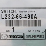Stop Light Brake Lamp Switch 2007-2015 Mazda 6 CX-9 RX-8 OEM L232-66-490A
