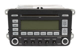 2006-09 Volkswagen Jetta AM FM SiriusXM Radio 6 Disc CD MP3 Player 1K0035180LDEL