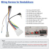 24Pin Radio Stereo Wiring Harness Antenna AdapterKit Replacement for Honda Acura