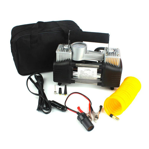Heavy Duty Portable Air Compressor Car Tire Inflator Electric Pump Auto 12V