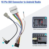 24Pin Radio Stereo Wiring Harness Antenna AdapterKit Replacement for Honda Acura