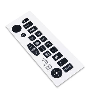 Button Repair Decals Stickers for 2003 2004 2005 2006 2007 GMC Cadillac CTS Navigation Radio 25766997