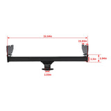 2" Tow Receiver Class 3 Trailer Hitch For 2018-2024 Volkswagen Tiguan 13381