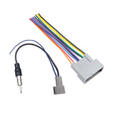 24pin Car Stereo Radio Wiring Harness Adapter w/ Antenna for Honda Pilot Acura