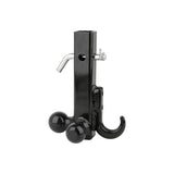 2'' Class 3 4 Trailer Hitch Tow Tri Ball Mount Receiver Hook for 1995-2015 Toyota Tacoma