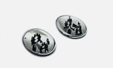Chrome Head Light Washer Nozzle Cover Cap for Porsche 911 996 C2 C4 Turbo