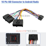 Aftermarket Car Android Radio Wiring Harness Adapter for Ford E-150 E-250 E-350