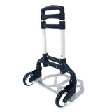 165lb Aluminum Folding Hand Truck Dolly Portable Luggage Cart with Strap