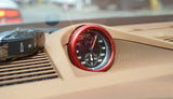 Sports Red Dash Clock Decoration Ring for Porsche Cayenne 911 Macan 718 Cayman