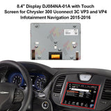 8.4 Inch LCD Display Monitor + Touch Screen Digitizer DJ084NA-01A Uconnect 3C 8.4" VP3 and VP4