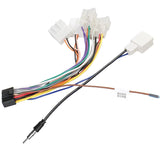 Android Radio Wiring Harness Kit Aftermarket Stereo Antenna Adapter for Toyota
