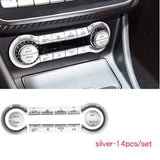 Silver AC Air Condition Button for Mercedes-Benz A CLA GLA C117 X156 W176