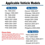 16Pin ISO Aftermarket Radio Wiring Harness Adapter Antenna for Honda Acura