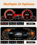2008-13 BMW X6 X6M E71 12.3" LCD Digital Instrument Cluster Speedometer