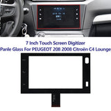 LCD Touch Screen Glass Digitizer 7" for Peugeot 208 Citroen C4 GPS Navi