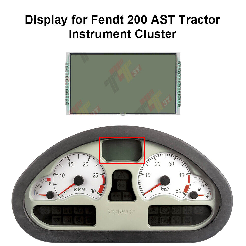 Odometer Display for Fendt 200 AST Tractor Combo Instrument – German ...