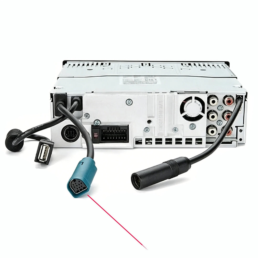Bluetooth Adapter Aux Audio Cable for Alpine KCE-236B CDE 9872 CDA Ornate