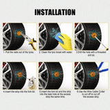 50pc Tire Repair Kit DIY Flat Tire Repair Motorcycle Bike Home Plug Patch