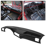 Black Dashboard Molded Dash Cap Cover for 1984-1991 BMW E30 3-Series New