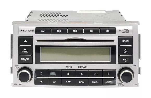 2007 2008 Hyundai Santa Fe AM FM XM Radio Receiver CD Player OEM 28080755