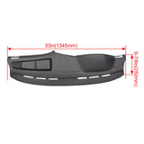 Black Dashboard Molded Dash Cap Cover for 1984-1991 BMW E30 3-Series New