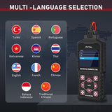 OBD2 Motorcycle Diagnostic Scanner Code Reader Fit for Honda Kawasaki Yamaha