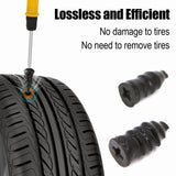 50pc Tire Repair Kit DIY Flat Tire Repair Motorcycle Bike Home Plug Patch