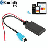 Bluetooth Adapter Aux Audio Cable for Alpine KCE-236B CDE 9872 CDA Ornate