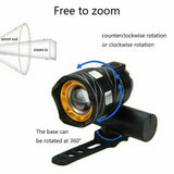 40000LM Rechargeable LED MTB Bicycle Light Racing Bike Front Headlight