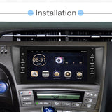 Android 9.0 Car Radio Stereo Upgrade for 2009-2013 Toyota Prius GPS Navi Wifi Head Unit