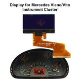 LCD Odometer Display for 2004-2008 Mercedes Benz Viano Vito dashboards Instrument Cluster