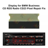New LCD Info Display for BMW Business CD RDS Radio CD23 Replacement Pixel Repair Fix