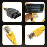ENET Programming Ethernet Cable for BMW OBD ICOM E-SYS ISTA Bimmercode F- Series OBD2 cable