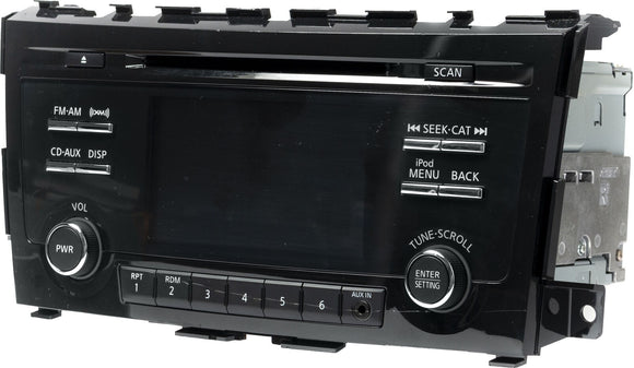 2013-2015 Nissan Altima AM FM Satellite Radio CD MP3 Player Aux Input 281853TA0C