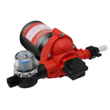 RV Water Pump 12V DC High Pressure 4GPM 45 PSI Self-Priming for Marine/Garden Boat