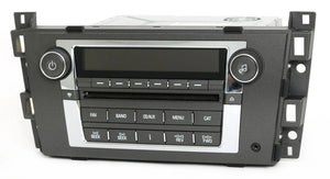 2007-09 Cadillac DTS SRX OEM Radio AM FM 6 Disc CD Player With Aux 25818944 US9