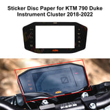 Speedometer Instrument Sticker Disc Paper for KTM 690 Duke/R, 790 Duke