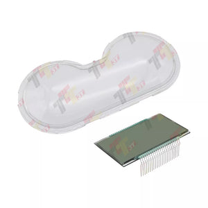 LCD Display with Clear Plastic Lens Cover for Sea Doo 4-Tec GTX RXP RXT BRP Speedometer Gauge Repair