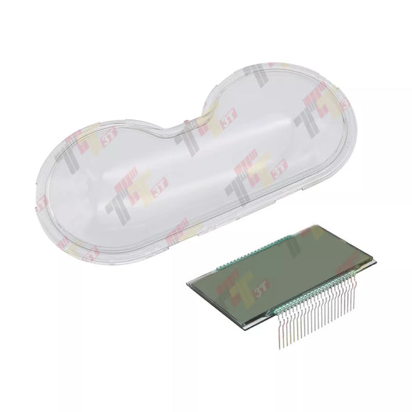 LCD Display with Clear Plastic Lens Cover for Sea Doo 4-Tec GTX RXP RXT BRP Speedometer Gauge Repair