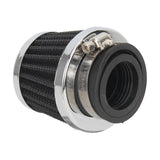 28mm Air Filter Pod Chrome for Honda CB50 MB5 SS50 XR CRF50 CT70 Z50 50cc Bike