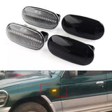 Sequential LED Side Marker Light Turn Signal Lamp Smoked / Clear for Mitsubishi Pajero Sport 2G