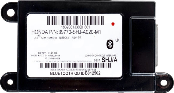 2008-2010 Honda Odyssey Bluetooth Hands Free Mobile Phone Control 39770SHJA020M1