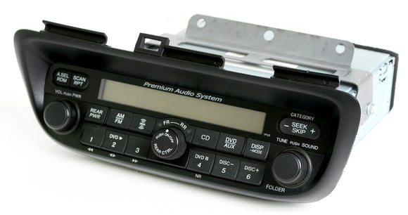 2005-10 Honda Odyssey AM FM CD DVD Receiver 39100-SHJ-A910 Face 1PU5