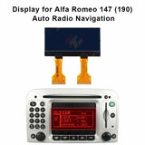 LCD Display for Alfa Romeo 147 / 156 Infocenter 2005- Radio Instrument Cluster Speedometer