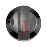 5-Pack DG94-04167M Gas Stove Knobs for Samsung Oven Range Stove NX60A6111SS Black